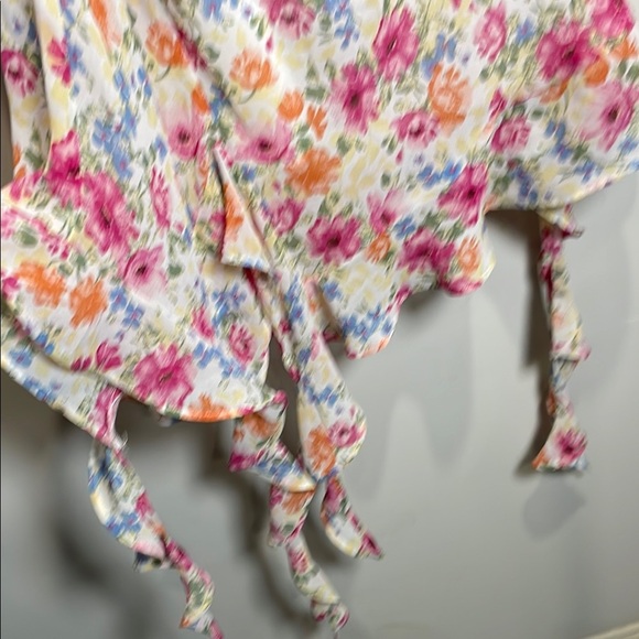 Jessica Simpson Floral Asymmetrical Sundress - Picture 3 of 8